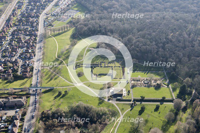 Ruins of Lesnes Abbey, Bexley, London, 2018. Creator: Historic England Staff Photographer.
