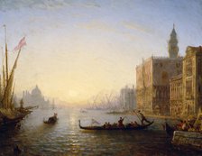 Venice, Evening, c1865. Creator: Felix Francois Georges Philibert Ziem.