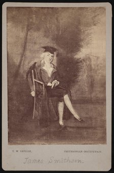 Portrait of James Smithson (1765-1829), 1786 (photographed 1870s). Creator: Thomas William Smillie.