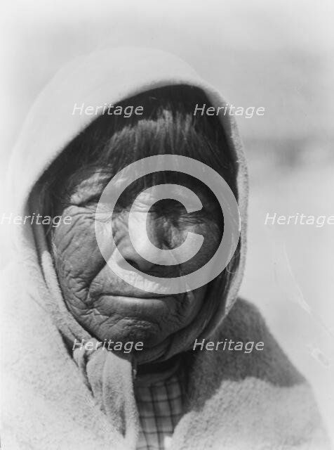Sù^-Donii ("Osier-Willow Blossom")-Pyramid Lake Paviotso, c1924. Creator: Edward Sheriff Curtis.