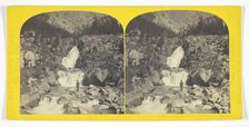 Cascade de Barberine de la Tete Noire. Savoie, 1850/65. Creator: William England.