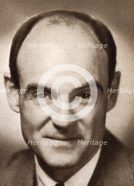 Howard Estabrook, American screen writer, 1933. Artist: Unknown