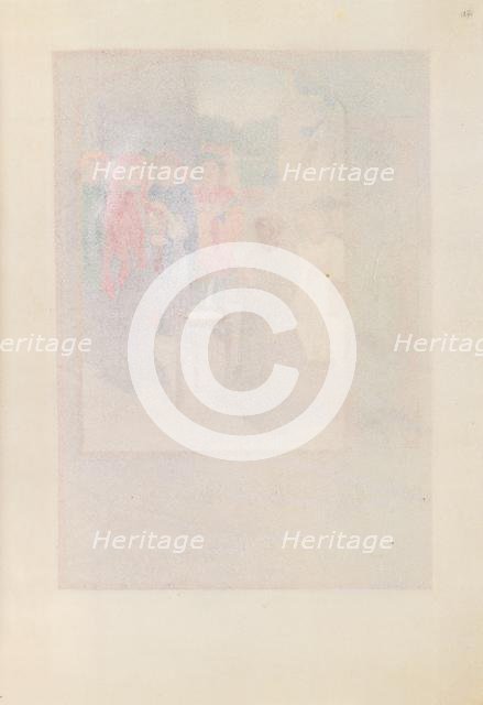 Hours of Queen Isabella the Catholic, Queen of Spain: Fol. 187r, c. 1500. Creator: Master of the First Prayerbook of Maximillian (Flemish, c. 1444-1519); Associates, and.