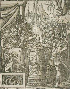 Mucius Scaevola, 1608. Creator: Andrea Andreani.