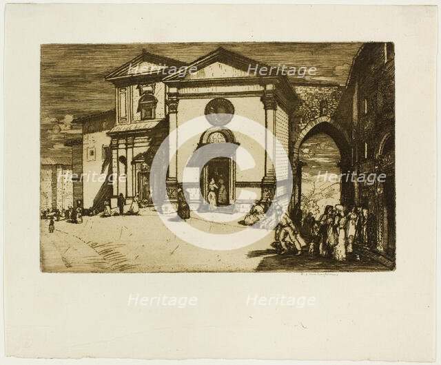 Perugia, 1905. Creator: Donald Shaw MacLaughlan.