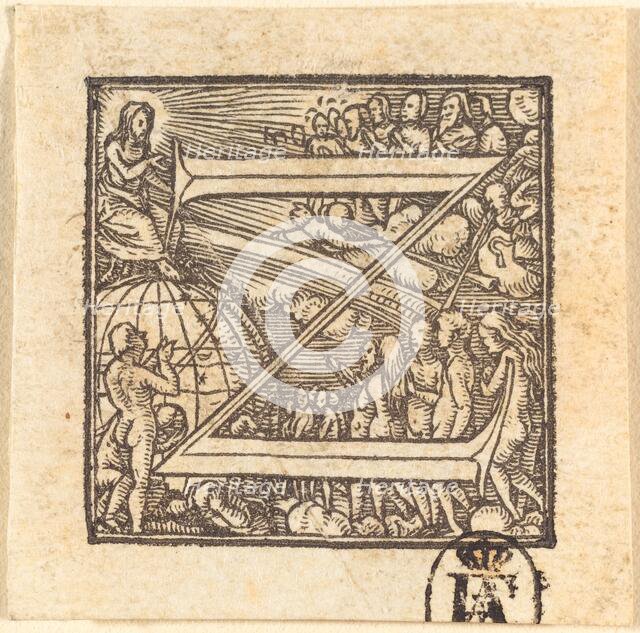 Letter Z. Creator: Hans Holbein the Younger.