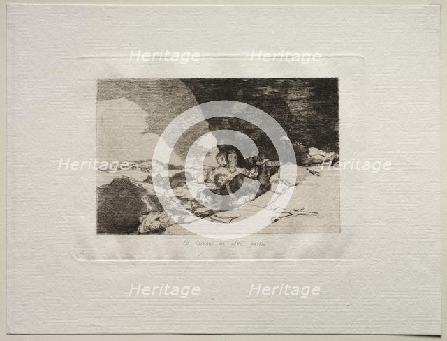 The Horrors of War: The Same Elsewhere. Creator: Francisco de Goya (Spanish, 1746-1828).