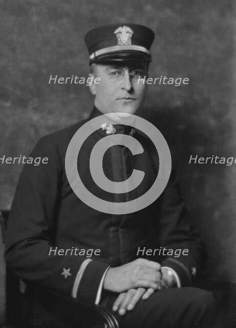 Mr. Truesdale, portrait photograph, 1918 Feb. 22. Creator: Arnold Genthe.