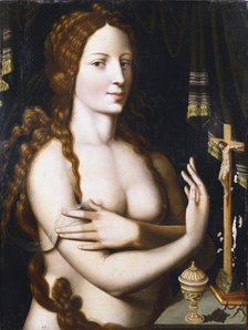 'St Mary Magdalene Repentant'. Artist: Unknown