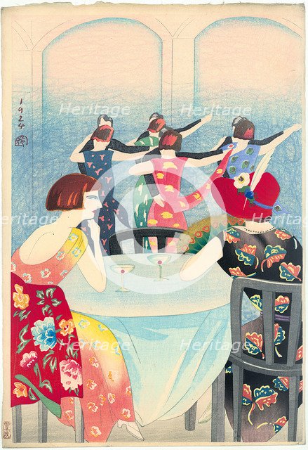 Dancing at the New Carlton Hotel, Shanghai, 1924.