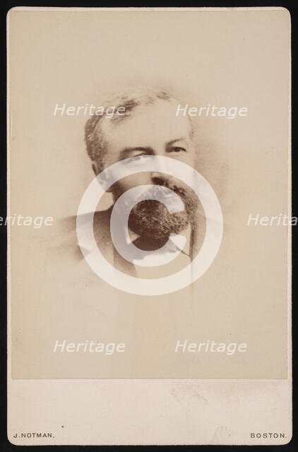 Portrait of Samuel Pierpont Langley (1834-1906), Before 1890. Creator: James Notman.