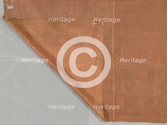 Lining for panel, China, Qing dynasty (1644-1911), 1820/30. Creator: Unknown.