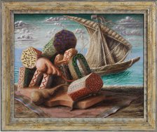 Ulysses and Polyphemus, 1929. Creator: Savinio, Alberto (1891-1952).