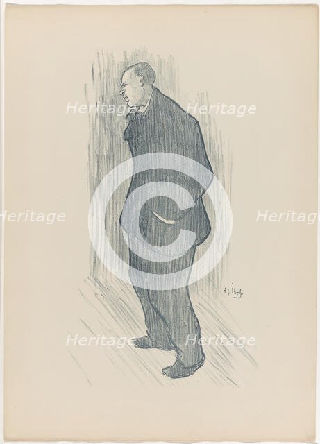 Mévisto, from Le Café-Concert, 1893. Creator: Henri-Gabriel Ibels.