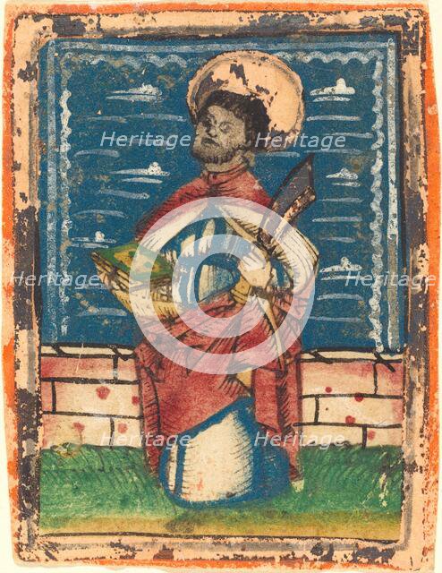 Saint Bartholomew, 1480/1490. Creator: Unknown.