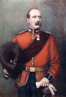 Lieutenant Colonel AW Thorneycroft, commanding Thorneycroft's Mounted Infantry, 1902.Artist: Mayall