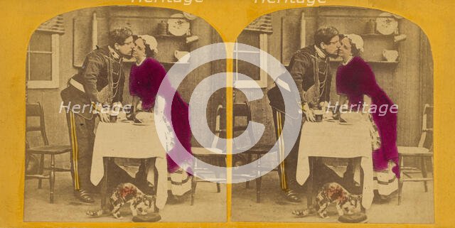 The Power of Love., 1870s. Creator: Charles A. Beckford.