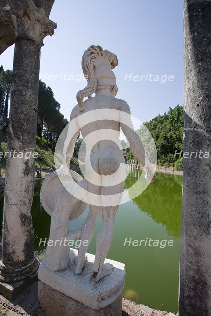 Statue of Ares/Hermes, Hadrian's Villa, Tivoli, Italy. Artist: Samuel Magal