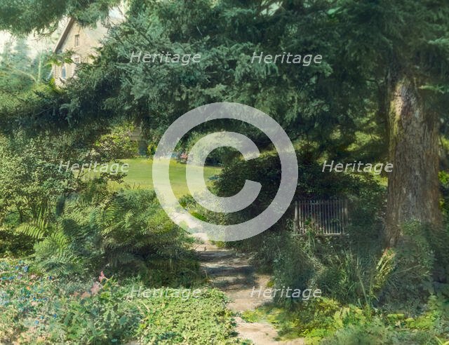 "Reef Point," Beatrix Jones Farrand house, Bar Harbor, Maine, 1920. Creator: Frances Benjamin Johnston.