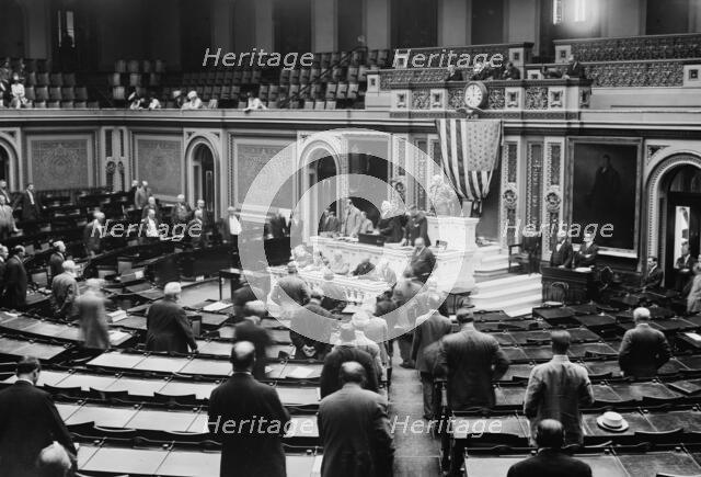 House in session. May 1911. Creator: Bain News Service.