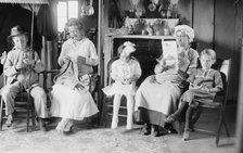 At Broad Channel - a Family Group, between c1910 and c1915. Creator: Bain News Service.