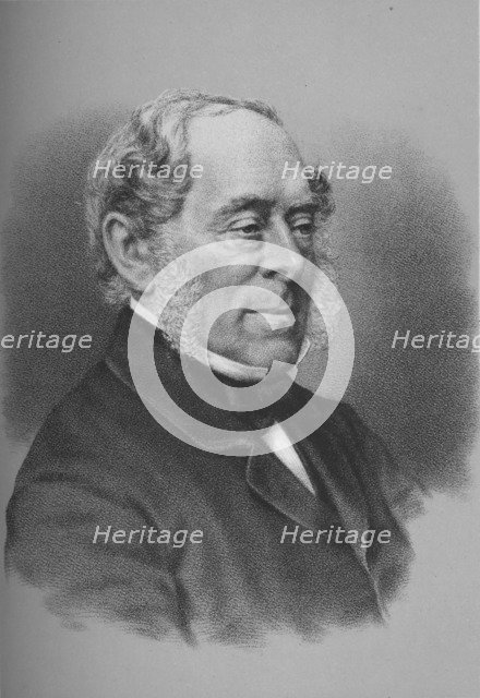 George Villiers, 4th Earl of Clarendon, British diplomat and politician, c1864 (1883). Artist: Unknown.