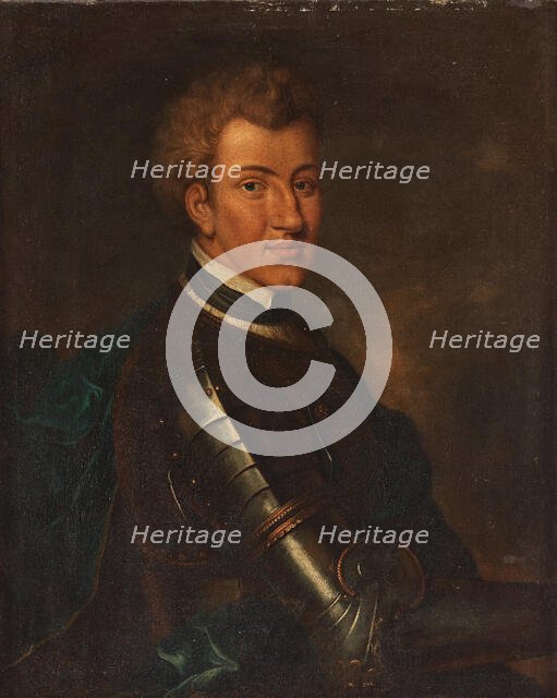 Portrait of the King Charles XII of Sweden (1682-1718). Creator: De la Croix, François (active Early 18th century).