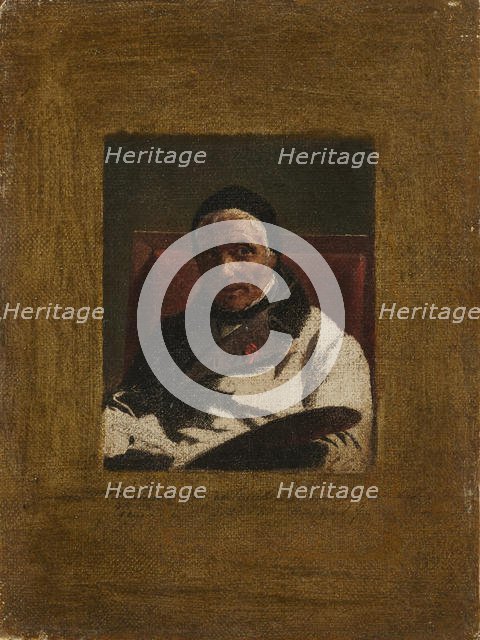 Portrait of François-Marius Granet (1775-1849), 1846. Creator: Cogniet, Léon (1794-1880).