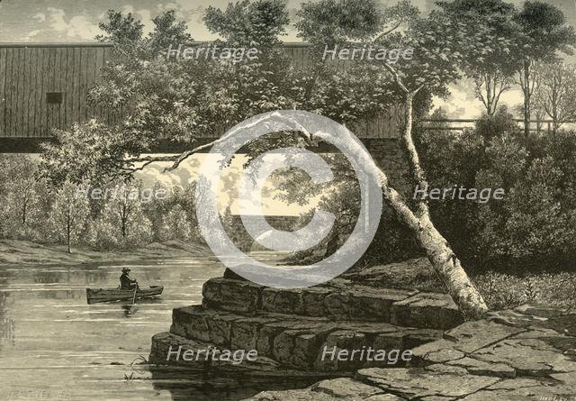 'The Passaic, Below Little Falls', 1874.  Creator: John J. Harley.