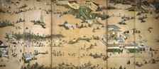 Pastimes and Pleasures in the Eastern Hills of Kyoto, between 1615 and 1624. Creator: Anon.