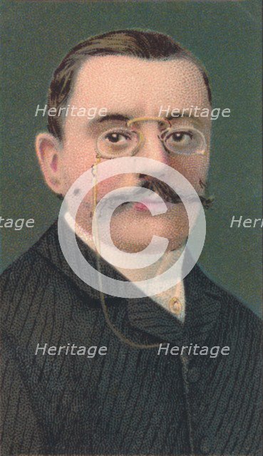 Theophile Delcasse (1852-1923), French statesman, 1906 Artist: Unknown