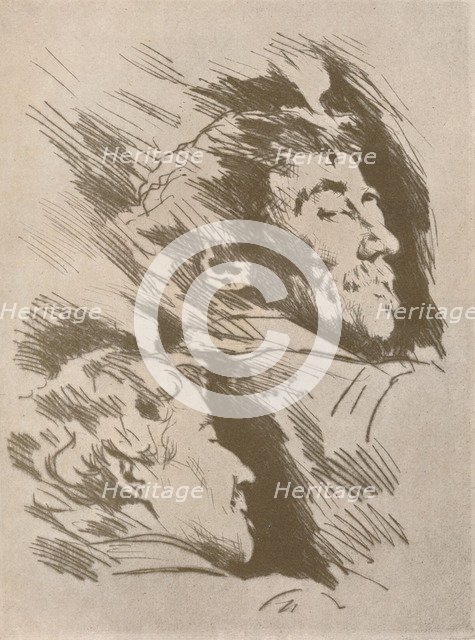 'Portrait Studies', c1880, (1904). Artist: Mortimer L Menpes.
