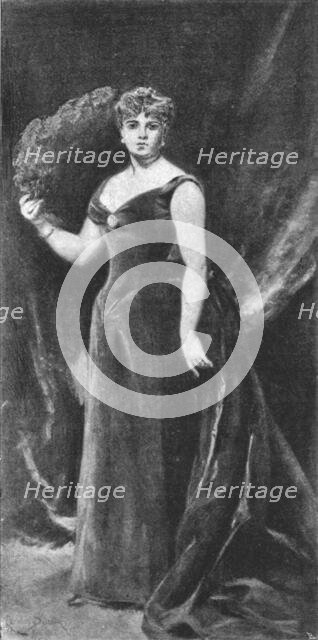 ''Pictures of the Year- VII, "Comtesse Di Rigo"', 1888. Creator: Charles Emile Auguste Carolus-Duran.