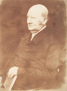 Dr. Jabez Bunting, 1843-47. Creators: David Octavius Hill, Robert Adamson, Hill & Adamson.