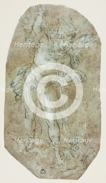 St. Michael Archangel and the Devil, n.d. Creator: Unknown.