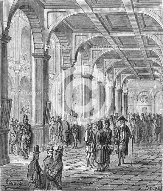 'The Royal Exchange', 1872.  Creator: Gustave Doré.