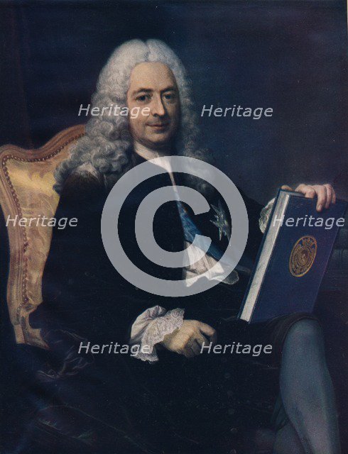 'Philibert Orry de Vignory', c1737. Artist: Maurice-Quentin de La Tour.
