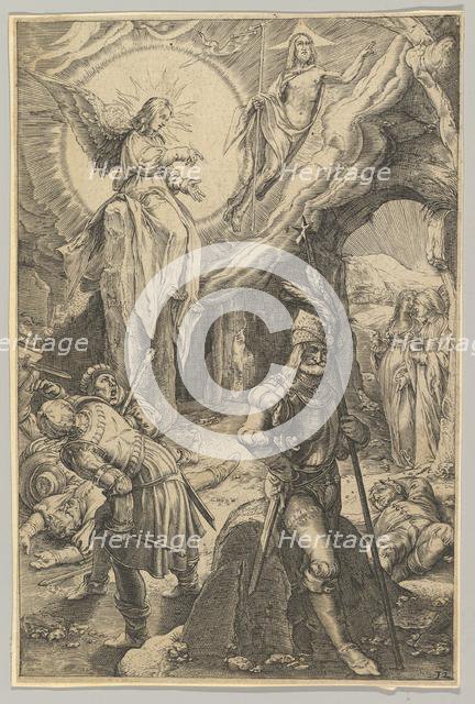 The Resurrection, from The Passion of Christ, ca. 1623. Creator: Ludovicus Siceram.