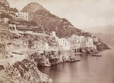 Cape Atrani Panorama, near Amalfi, c1880. Creator: Giacomo Brogi.