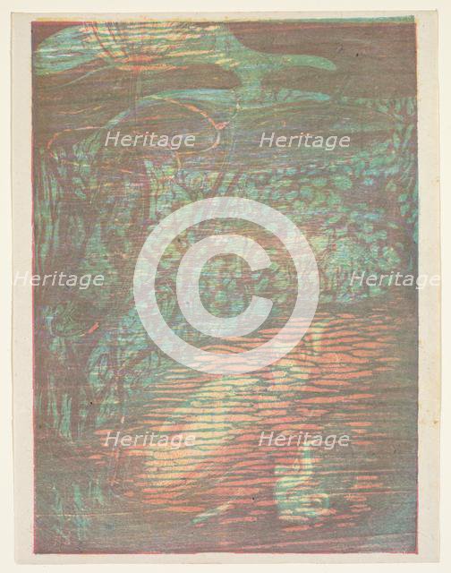 Frightened Nymph (Nymphe Effraye), 1896. Creator: Paul Herrmann (French, 1864-1940).