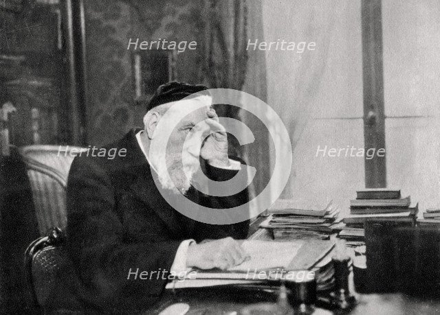 Anatole France, French writer, 1903. Artist: Unknown