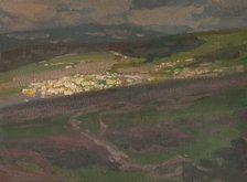 Early Spring below the Tatra Mountains, 1900-1910. Creator: Ferdinand Katona.