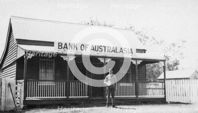 Bank of Australasia, Cooyar - W.E. Perry, 1925. Creator: Jack Bain.