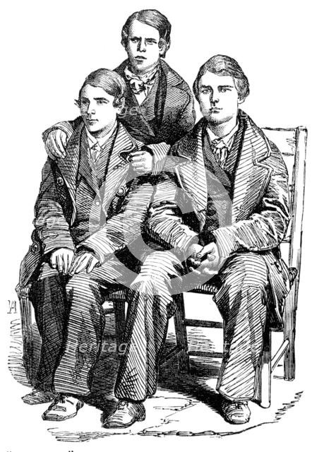 "City Arabs" - from a photograph taken after a course of training at the Belvedere-Crescent Reformat Creator: Unknown.