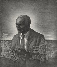 George Washington Carver, ca.1935 - 1943. Creator: Nicholas Panesis.