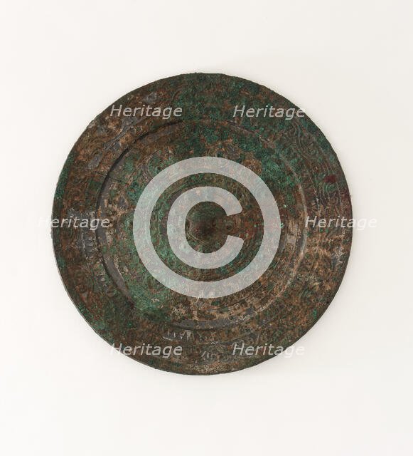 Mirror, Han dynasty, 206 BCE-220 CE. Creator: Unknown.