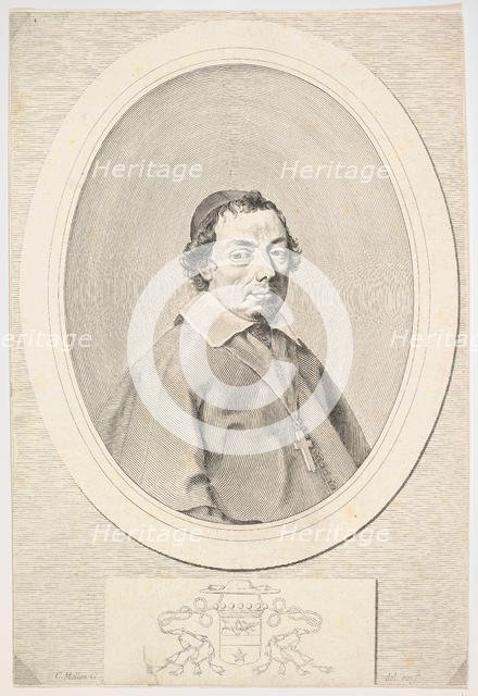 Nicolas Grillié, Bishop of Uzès.n.d. Creator: Claude Mellan.