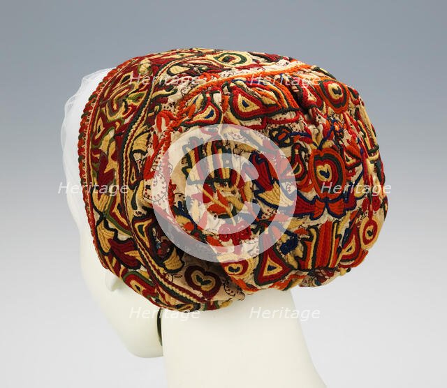 Cap, Slovak, 1840-70. Creator: Unknown.