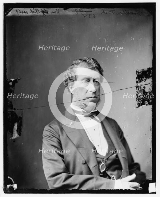 Hamilton Fish of New York, between 1865 and 1880. Creator: Unknown.