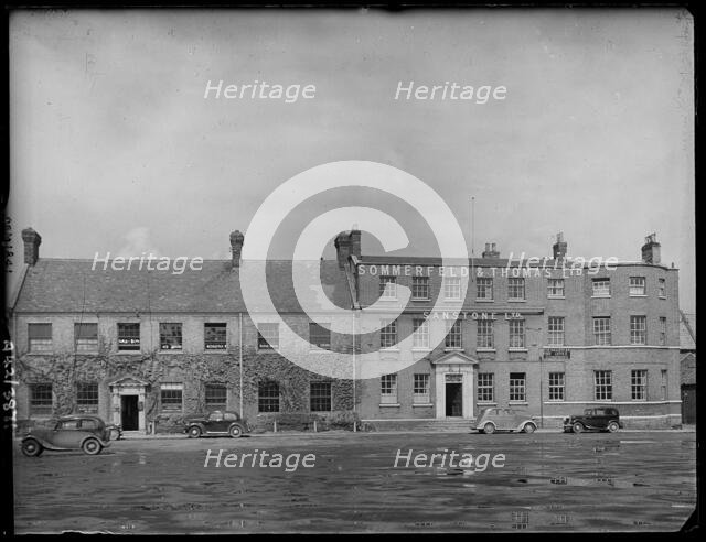 Tuesday Market Place, Kings Lynn, Kings Lynn and West Norfolk, Norfolk, 1942. Creator: George Bernard Mason.